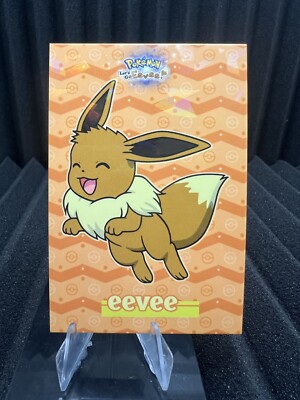 Eevee - Cracked Ice Holo - Let's Go Eevee Database - Pokemon NM