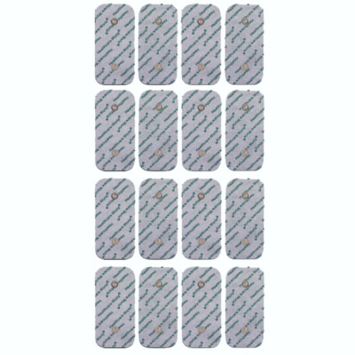 16 x Elektrodenpads mit 2 Bolzenanschluss für Compex Muskelstimulator Maschinen