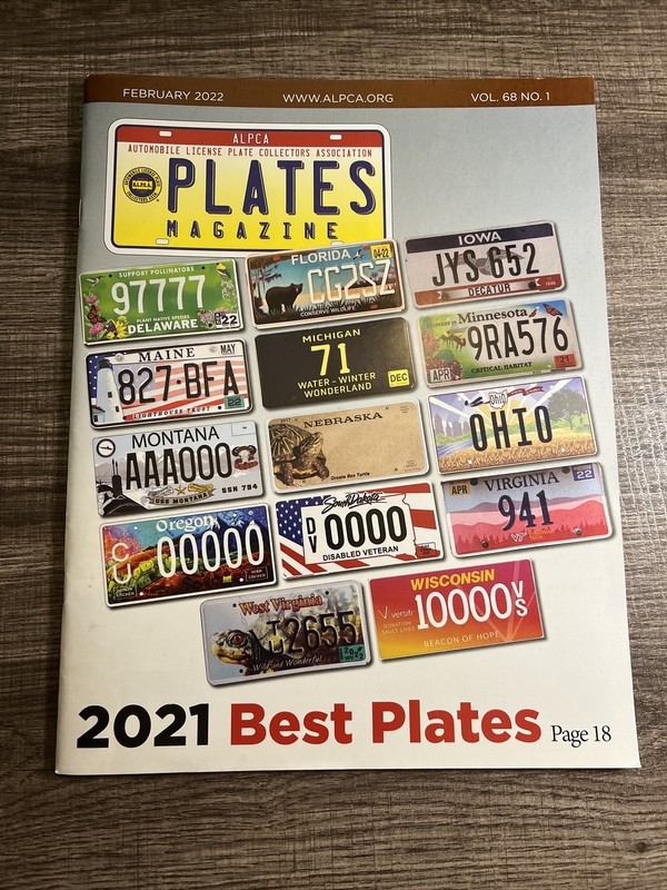 PLATES Magazine Vol. 68 No. 1