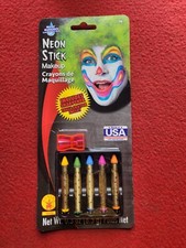 Halloween Neon Stick Makeup