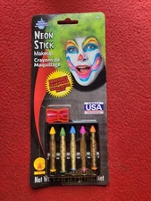 Halloween Neon Stick Makeup