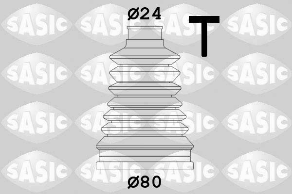 Kit cuffia, Semiasse - SASIC 4003440