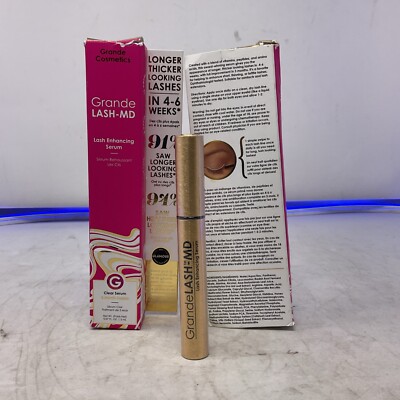 Grande Cosmetics Grande Lash-MD Enhancing Serum,2 mL (Lot of 2)