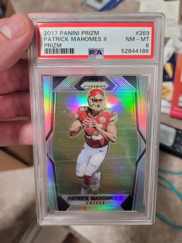 2017 Panini Prizm - Rookies Silver Prizm #269 Patrick Mahomes II (RC)