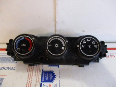   2011 LANCER A/C HEATER CLIMATE CONTROL TEMPERATURE FAN REAR DEFROSTER