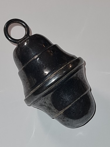 Vintage Silver Plated Baby Rattle