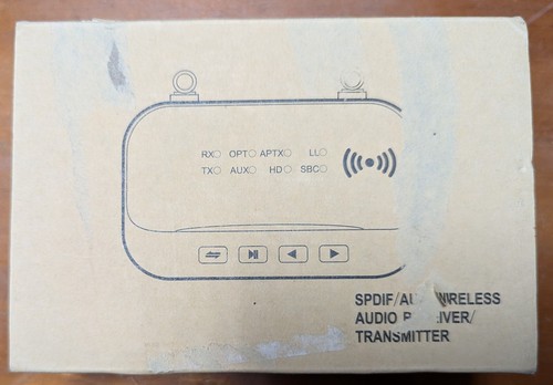 MANLI SPDIF/AUX Wireless Audio Receiver Transmitter Receive Transmit Mode