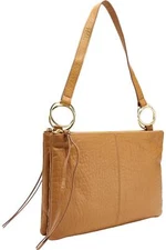 Vince Camuto Leather Livy Shoulder Bag Aged Rum
