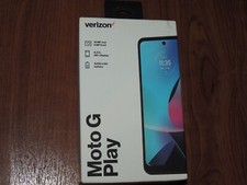 New - Verizon PREPAID Moto G Play 2023 6.5" 32GB Memory NAVY BLUE MOTXT22711PP