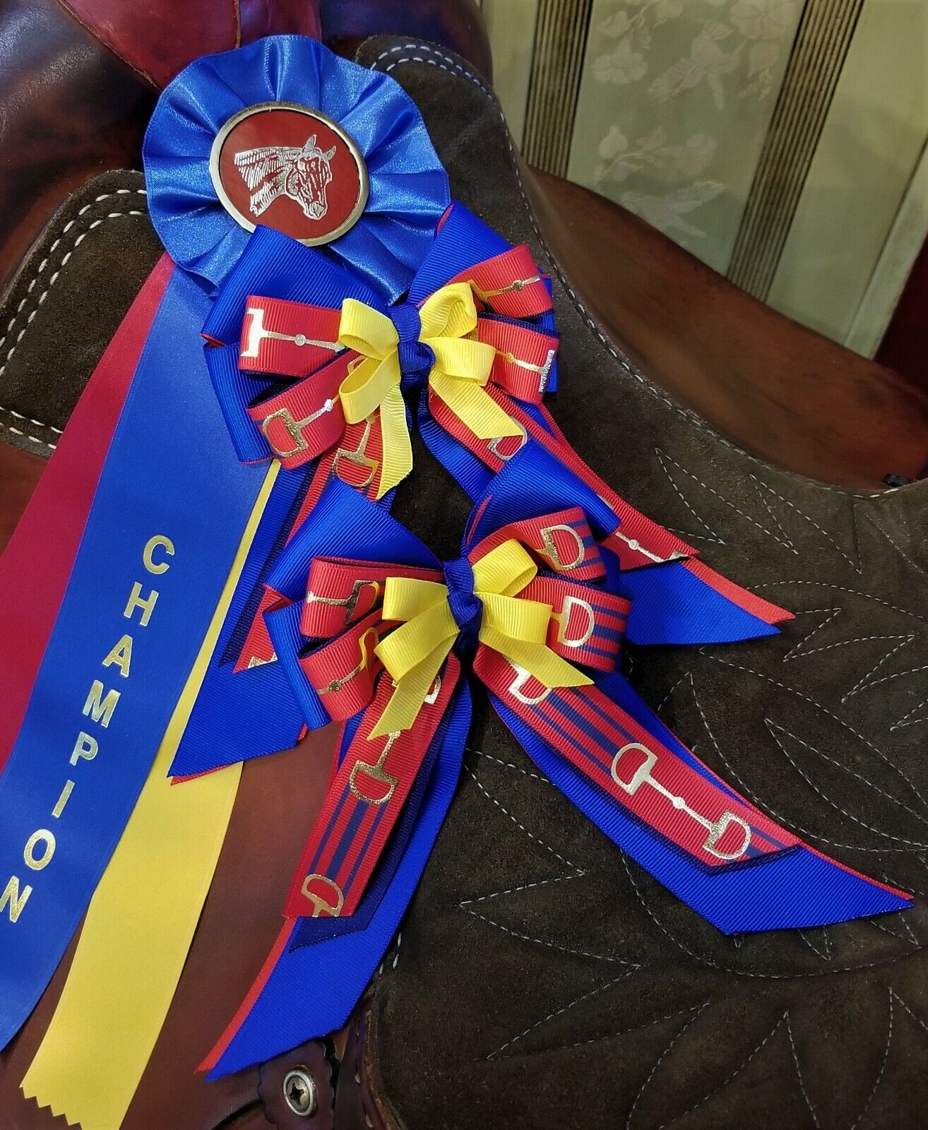 Champion, Horse Show, Hair Ribbons for Girls (Modern Style)