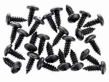 Toyota Black Interior Trim Screws- #10 x 1/2" Long Pan Head- 25 screws- #259