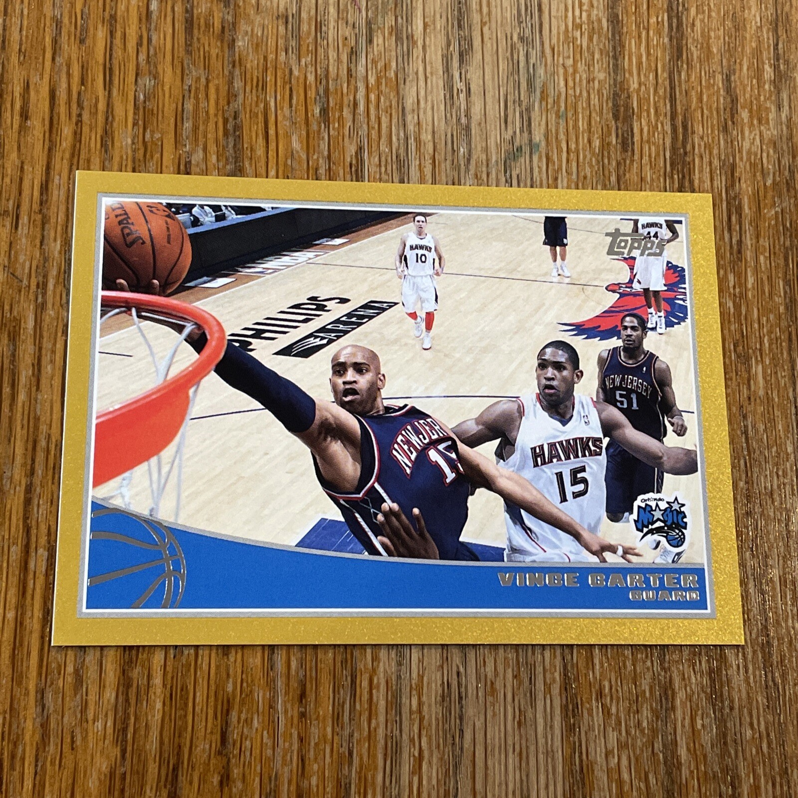 2009-10 Topps Gold SP Gold Insert Parallel #175 Vince Carter /2009 Nets