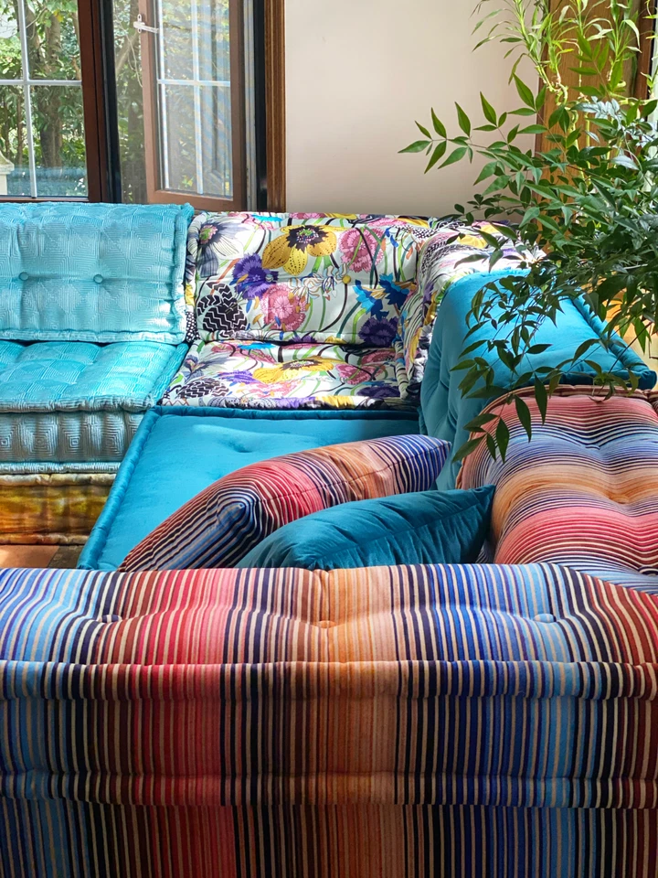 Custom Mah Jong sofa Sofas Couch modular Handmade Versatile Sectional Element - Image 2 of 4