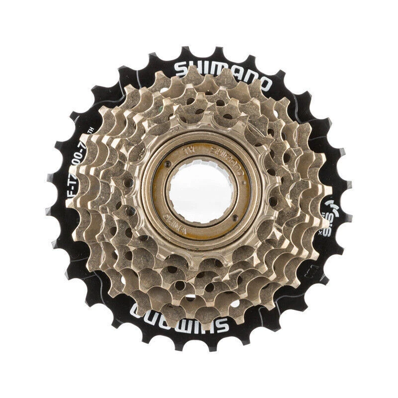Shimano 7 Speed MF-TZ500-7 Freewheel 14 - 28T Teeth for ebike Electric bike - Image 3 of 4