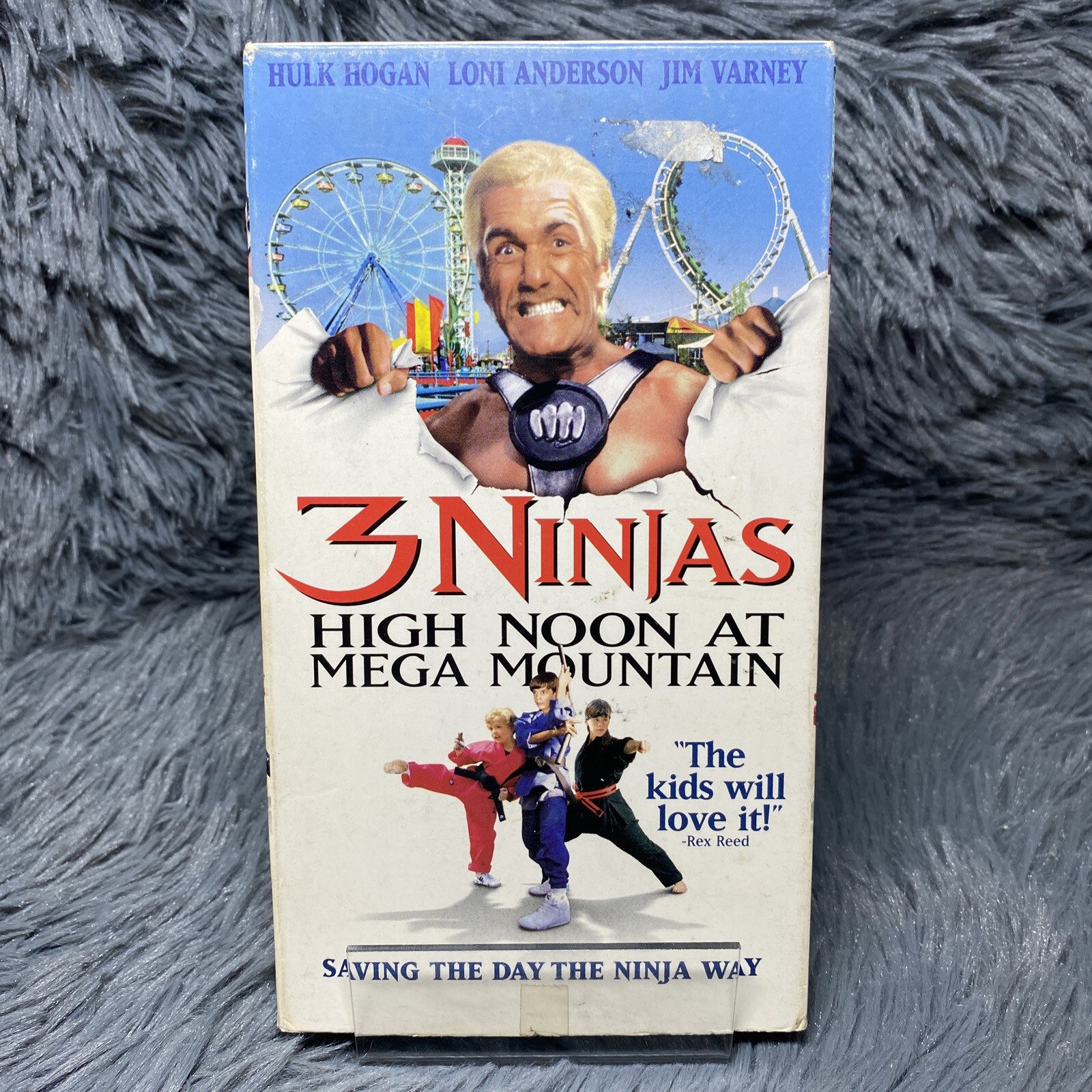 3 Ninjas High Noon At Mega Mountain VHS 1998 Hulk Hogan Classic Movie