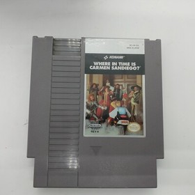 Nintendo nes Games Pinball Monopoly Where In Time Is Carmen SanDiego Lot Of 3 