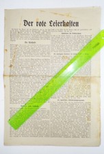 Politics Leaflet The Red Lyre Box Christian Social Reform Circa 1920