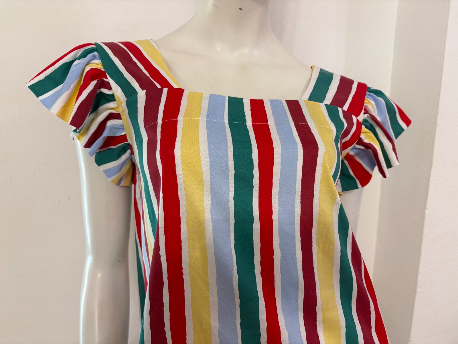 WEEKEND MAX MARA Multicolor Striped Pattern Knit … - image 7