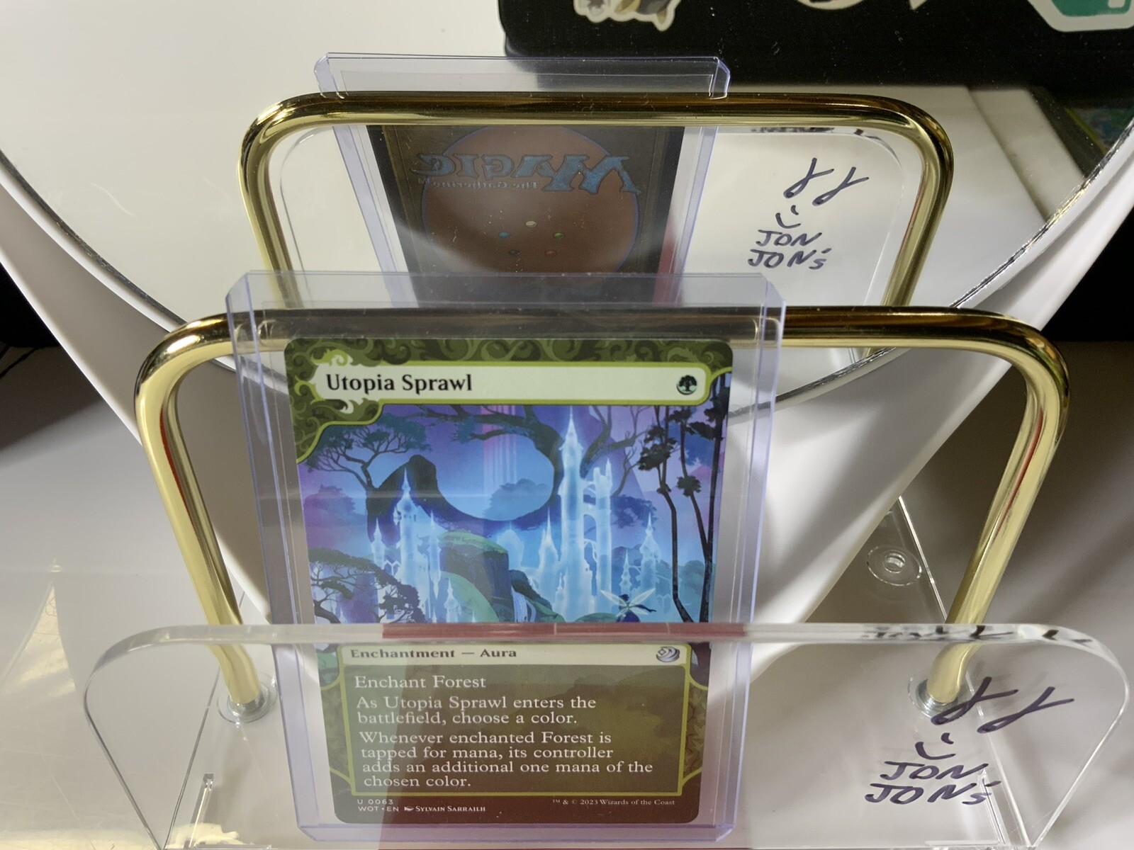 1x Utopia Sprawl - Extended Art Showcase NM Eng MTG - WOE | eBay