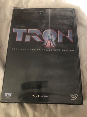 TRON DVD 2002 2-Disc Set 20th Anniversary Collectors Edition FREE SHIP LIKE NEW