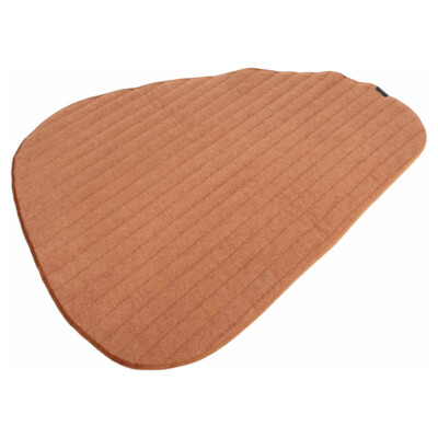 D&D Wendedecke Hunde Pebble 120x95 cm orange - Velours & Teddystoff