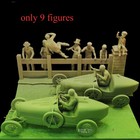 1/35 Scale The 1900 Legendary Grand Prix 9 Resin Figures Models Kits Toys