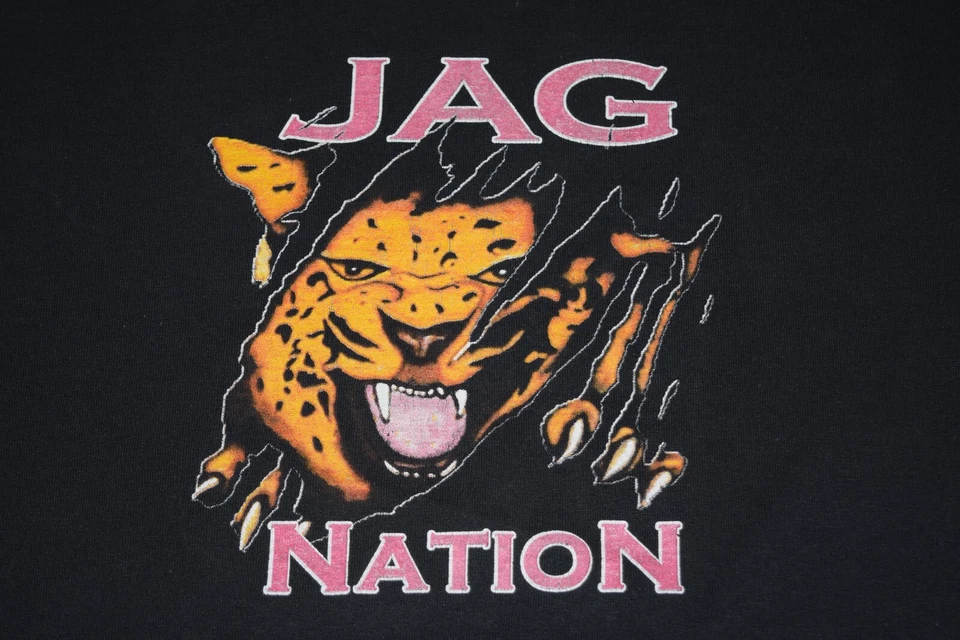 Camiseta Universitaria Vintage Años 90 00 Universidad del Sur de Alabama Jaguars Camisa Talla M Foto 2 de 4