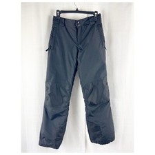 SLALOM Women's Snow Ski Pants Black Size XS Lined Insulated Pull On Outdoor