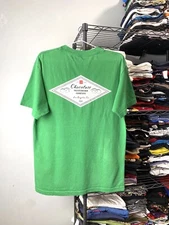 Vintage Chocolate Skateboards T Shirt Hook Ups Blind Girl Green L Size