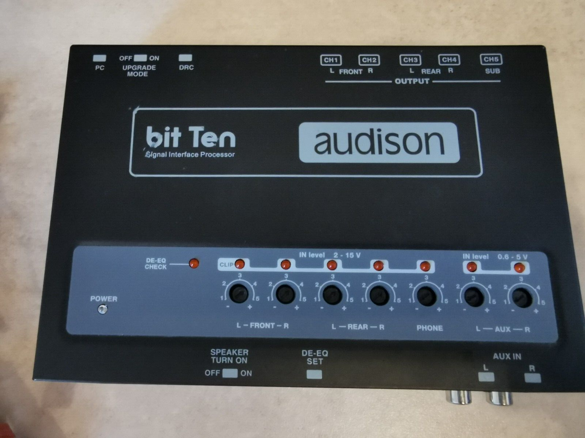 Audison Bit Ten Multi-Function Signal Interface Digital