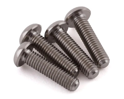 PTK-T-5085 ProTek RC 3x12mm ''Grade 5'' Titanium Button Head Hex Screw (4) 5085