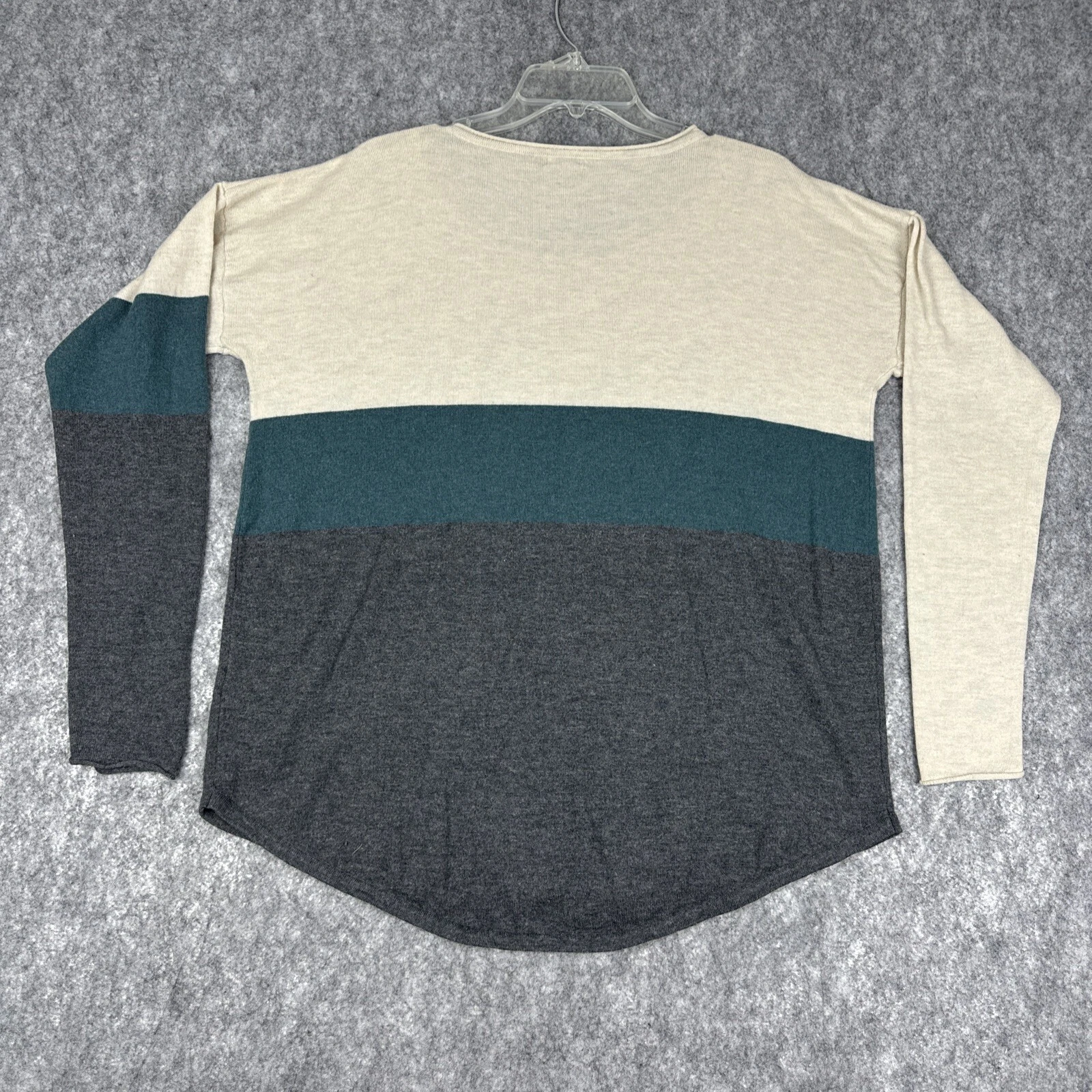 smartwool wool blend shadow pine colorblock sweater
