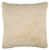 John Lewis Large Faux Fur Cushion Cover 59 X 59 Cm Cream John Lewis Large Faux Fur Cushion Cover 59 X 59 Cm Cream