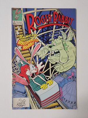 ROGER RABBIT #3 (1990) Disney Comics • Rollercoaster Riot | eBay