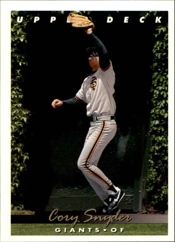 1993 Upper Deck #218 Cory Snyder - NM - Picture 1 of 2