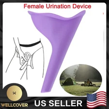 6x Portable Female Woman Ladies She Urinal Urine Wee Funnel Camping Travel Loo