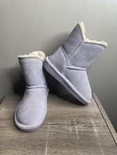BEARPAW Girls Size 9 Toddler ROSIE Lavender Purple Boots