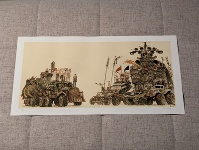 Scott C Mad Max Fury Road ''A Lovely Day'' Numbered Print Great Showdowns