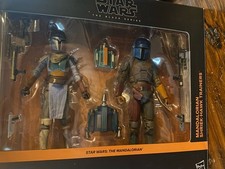 STAR WARS Black Series MANDALORIAN SHRIEK-HAWK TRAINERS 6  Figure SET MIB