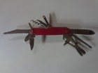 Red Swiss Army T Tinker Folding Knife 11 Tool — photo 2