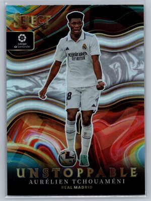 2022-23 Panini Select La Liga #16 Aurelien Tchouameni Unstoppable