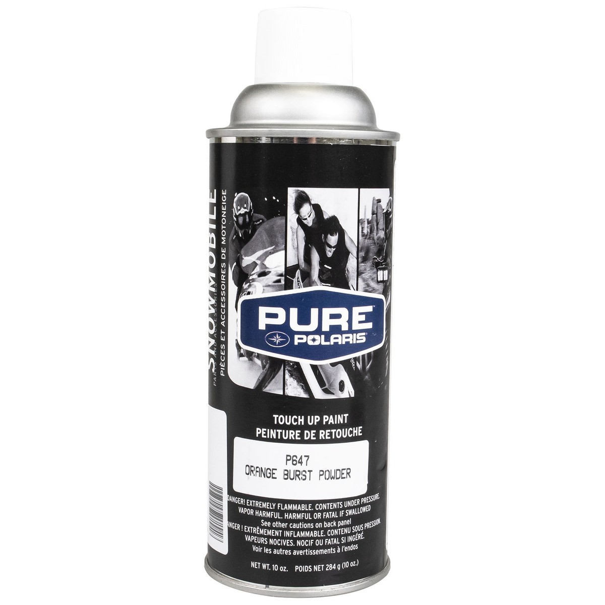 Genuine OEM Polaris Orange Burst Touch up Spray Paint 10oz