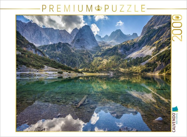 Calvendo Puzzle Seebensee In The Gaistal Valley, Ehrwald | 2000 Pieces, Finished-image