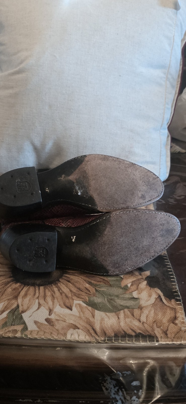 Dan Post Manning Exotic Python Snakeskin Cowboy B… - image 6