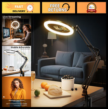 12" LED Ring Light with Phone Mount Stand - Perfect for Video, Zoom, TikTok, Y