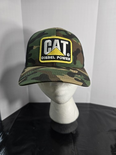 Caterpillar Richardson 112P Camouflage Snap Back Trucker Hat