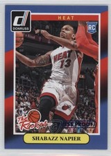 2014-15 Panini Donruss The Rookies Press Proof Blue 1/99 Shabazz Napier #13 0q0