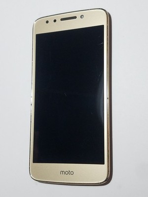 Rare Original Gold Motorola E4 XT1765 MetroPCS LCD Display Frame Screen Replace