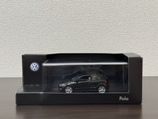 Excellent condition 1/43 VW Polo 6R Black Schuco Black Miniature Car Volkswagen
