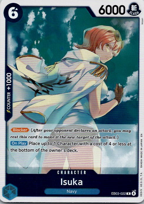 Isuka R Extra Booster: One Piece Heroines Edition EB03-022 NM